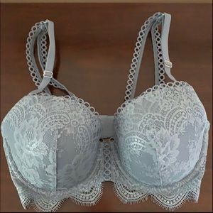 VS DREAM ANGELS demi shimmer lace bra 32DDD